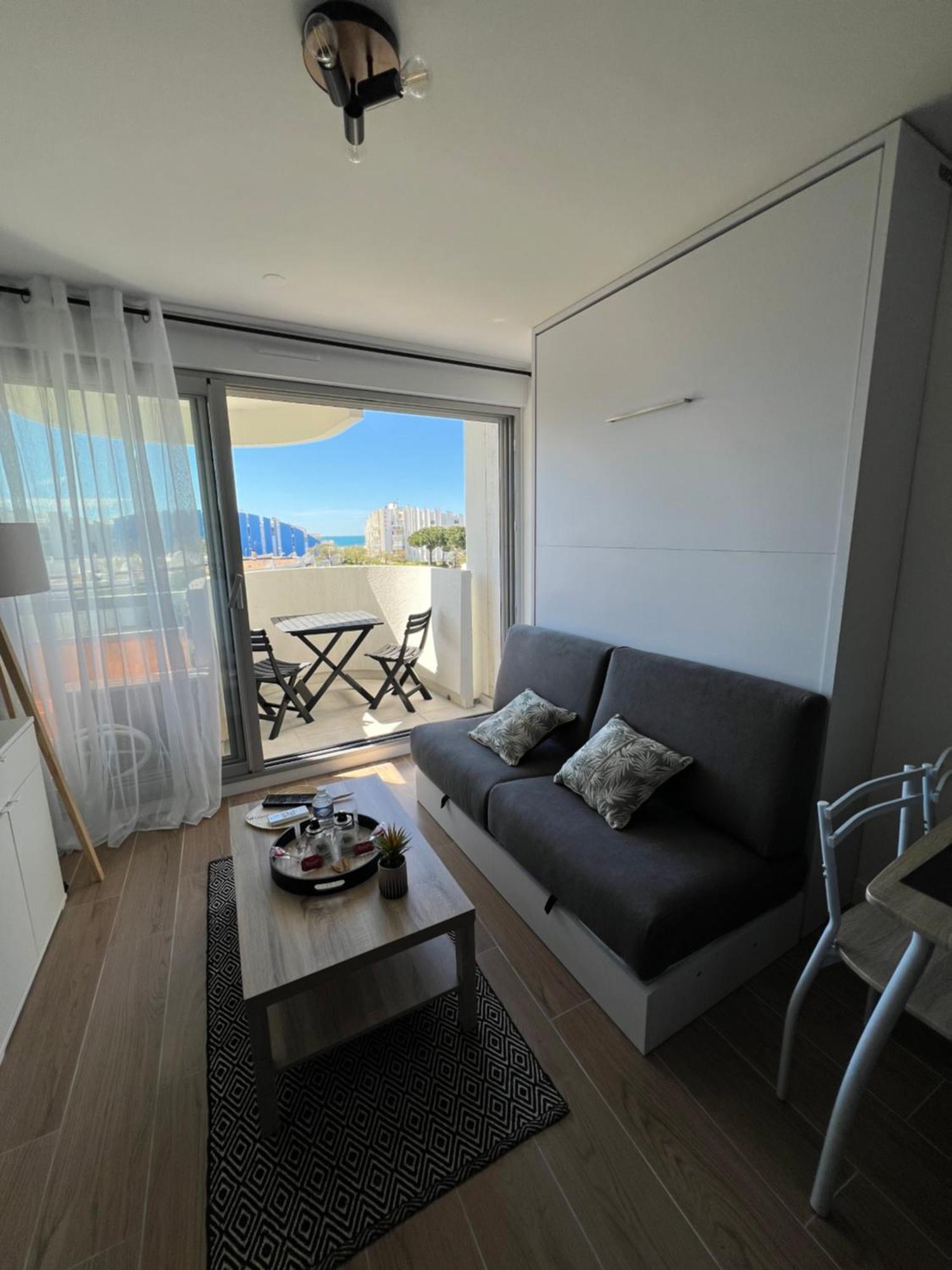 Superbe Studio Cabine Vue Mer 3 Etoiles * Ла-Гранд-Мот Экстерьер фото