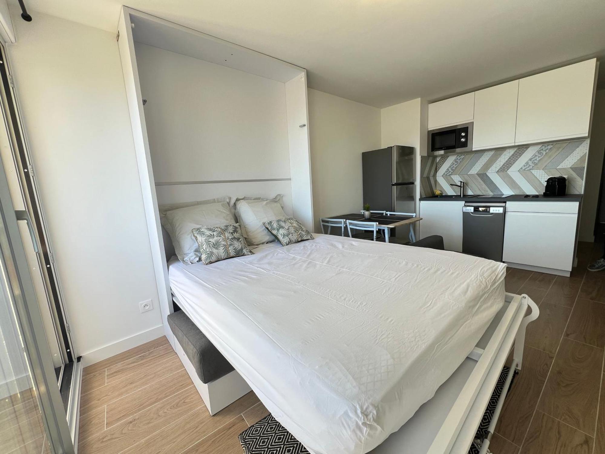 Superbe Studio Cabine Vue Mer 3 Etoiles * Ла-Гранд-Мот Экстерьер фото